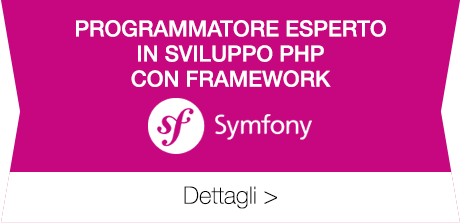 programmatore esperto in sviluppo php con framework symfony